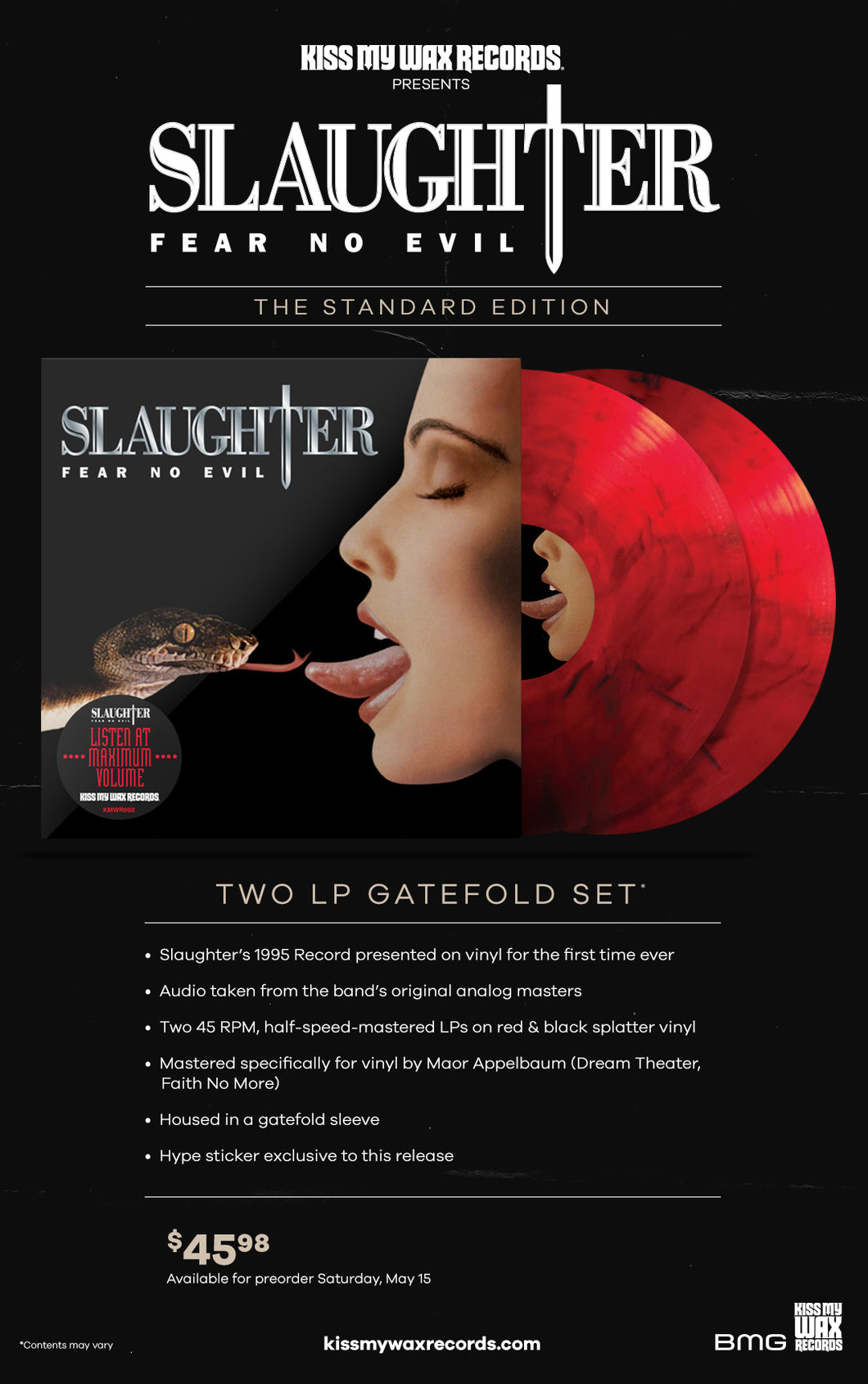 Slaughter - Fear No Evil - Standard Edition